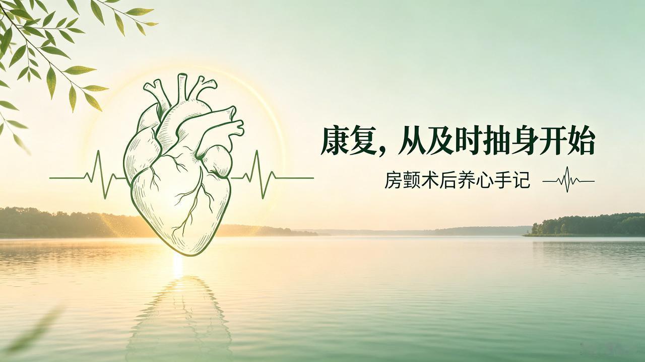房颤康复：最好的自愈，是及时抽身久病之后才懂：房颤康复，从来不止靠药物和手