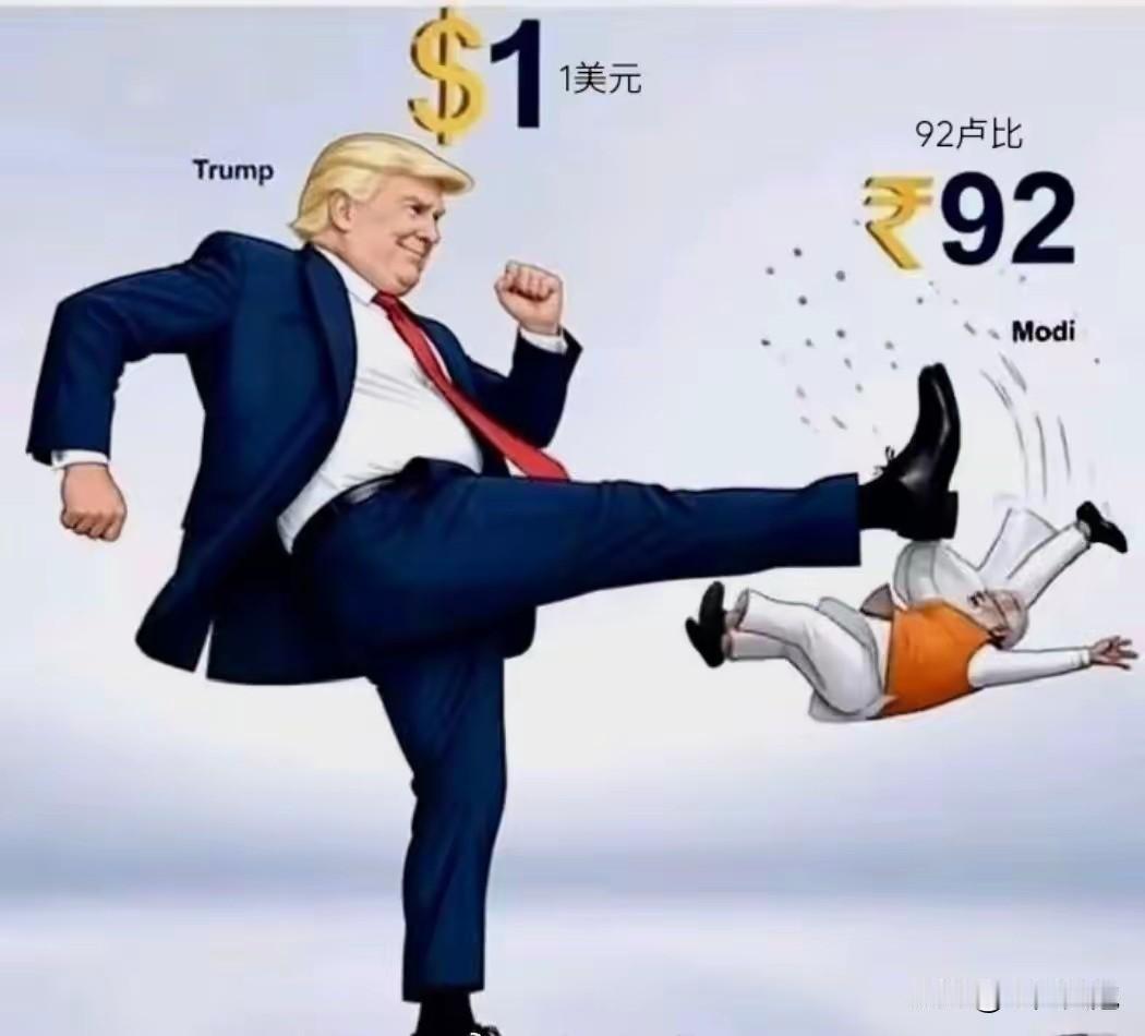 三哥自己的漫画，老特一脚就把老仙给踢飞了！这姿势还特别优美，不知道阿三家的怎么想