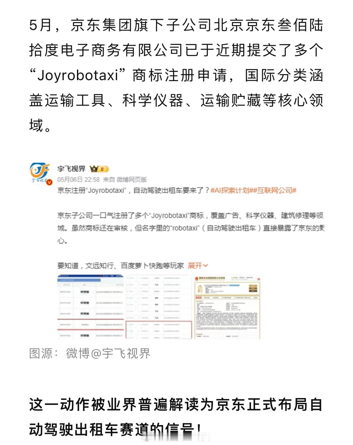 刘强东入局汽车？[吃瓜]​​​