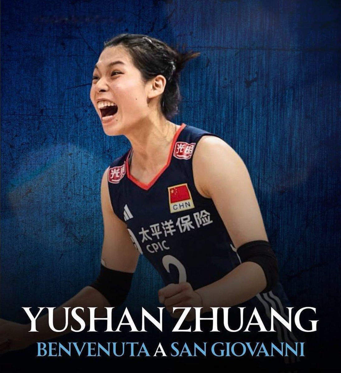 终于官宣！庄宇珊加盟意甲圣瓦乔尼，正式开启留洋之旅~🔹球队转会:🇨🇳福建安