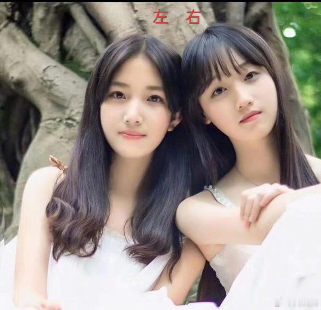 左右为难，班花到底投给发型中分女生，还是发型前刘海女生？​​​