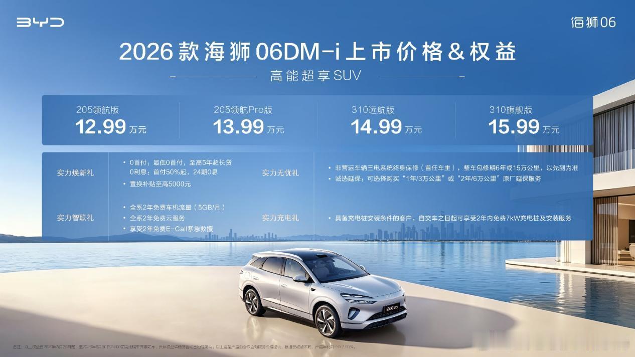 新车来袭！全新比亚迪海狮06DM-i正式登场。动力、续航、底盘、智驾全面焕新，