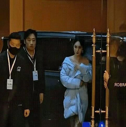 杨幂的红毯造型，不是美，是一场精密计算的身体绑架。38根鱼骨在她体内搭建脚手架，