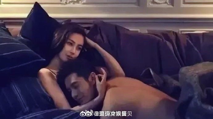 杨颖和黄晓明以前真的狂野连结婚照都这么炸裂