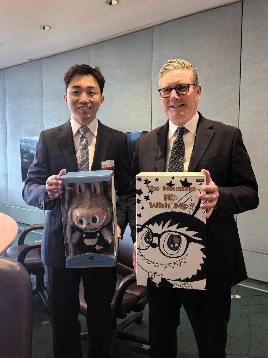 1月30日，包括泡泡玛特创始人、CEO王宁在内的多位企业家，受邀参加在北京举行的