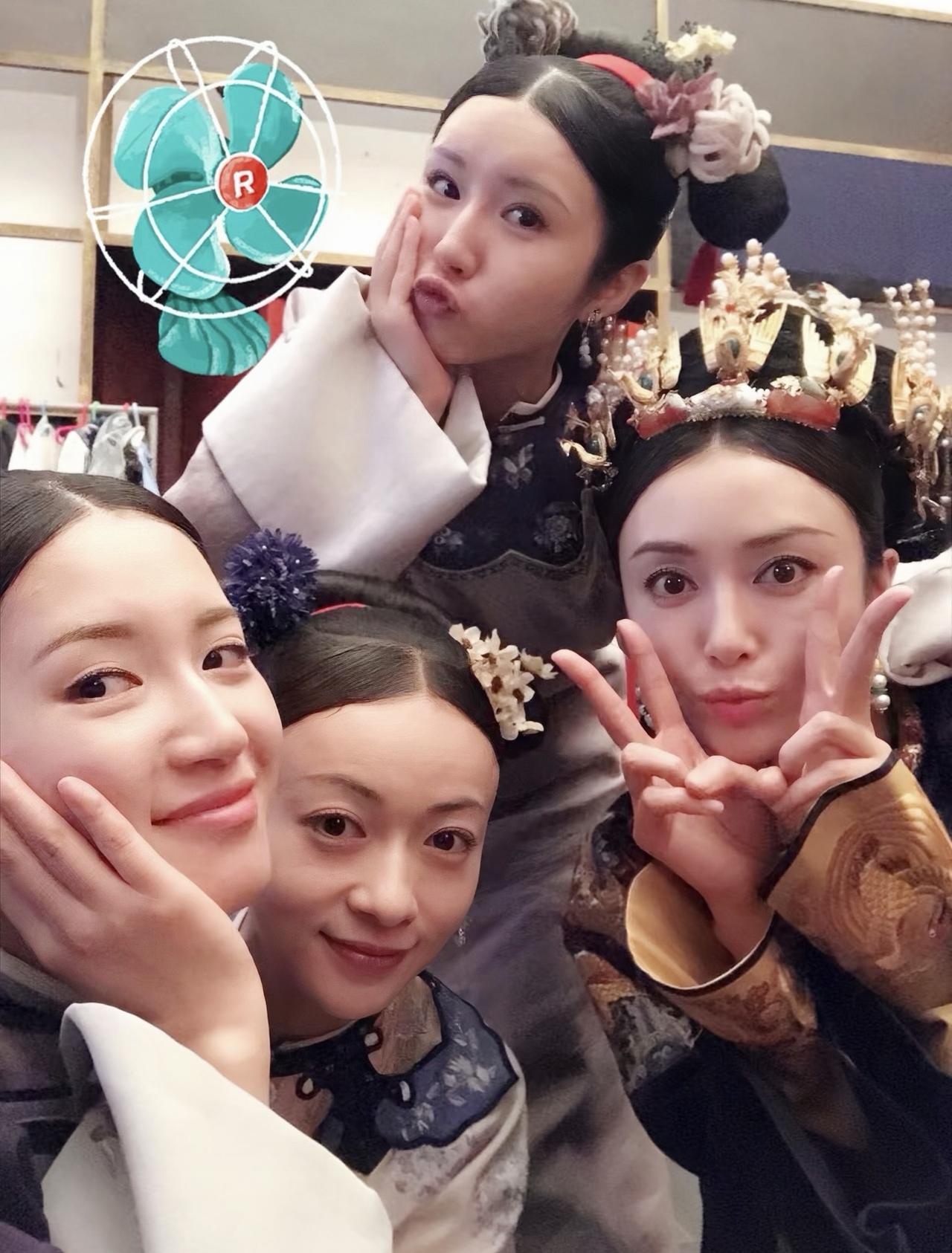 2017年，拍摄古装剧《延禧攻略》的时候，剧组演员在幕后的搞笑花絮。每一位演