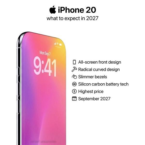 【曝苹果将推出真全面屏手机】苹果重启曲面屏手机行业屏幕设计格局迎来新一轮迭代调整