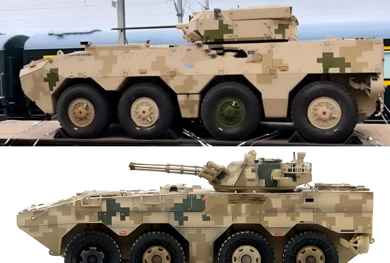 国产两代八轮步兵战车！