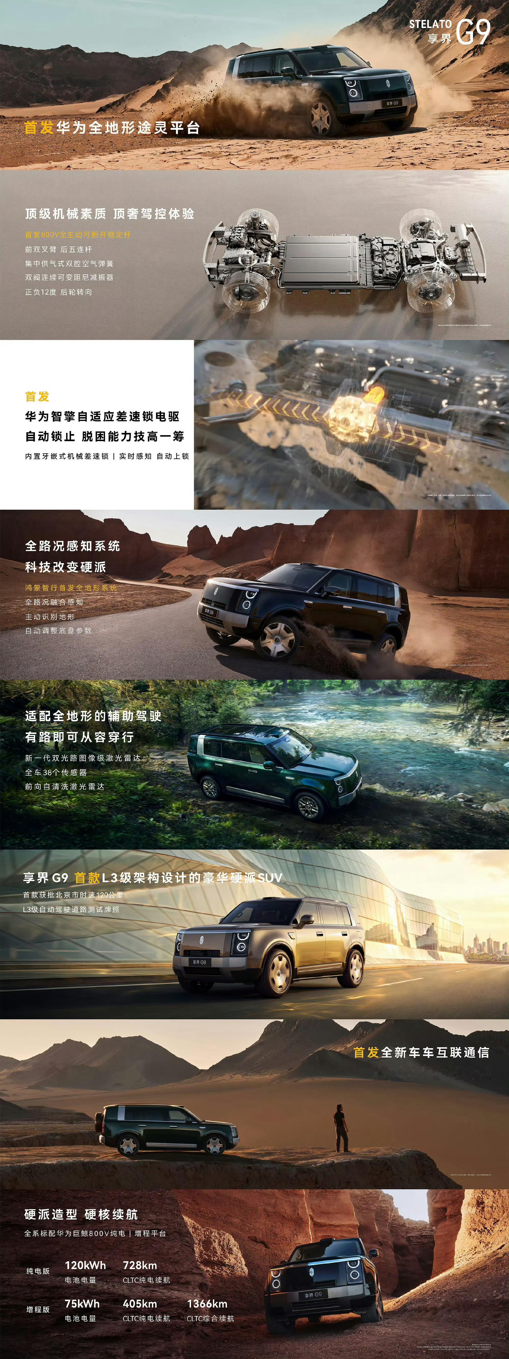 突然想起来，享界彭总前些天提到享界G9全主动底盘，但从发布会内容看，没有全主动底