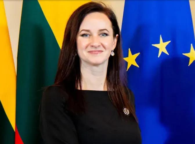 赖清德还想“利诱”，反被立陶宛甩出一巴掌！立陶宛总理鲁吉尼埃内（如图）最新严辞表