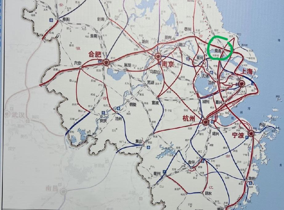 遗憾！！！万亿城市、江苏省内经济排名第四的南通至今无高铁直达苏锡常，也是省内唯二