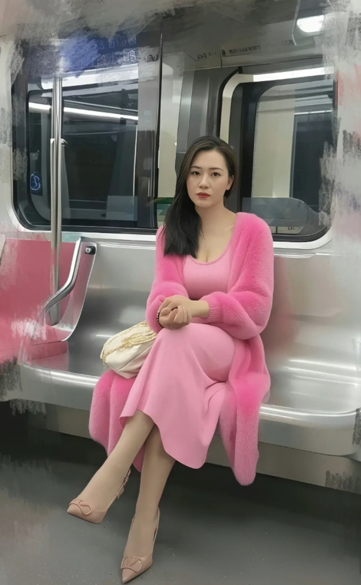 姐姐年轻时，回头率肯定很高