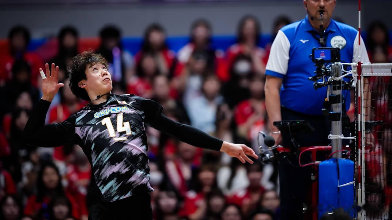 2026男排世联赛（VNL）第三周第二天：日本豪取10连胜提前二轮挺进中