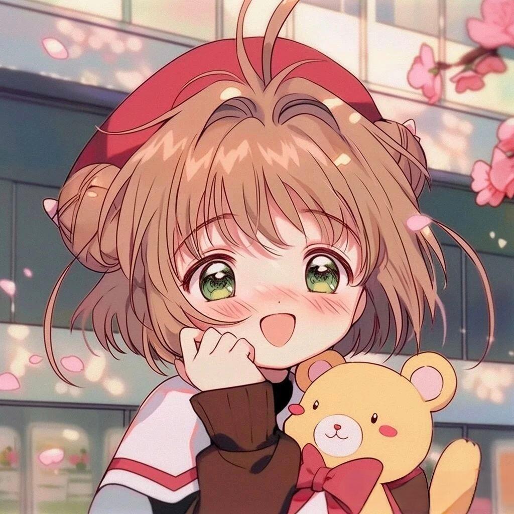 魔卡少女樱大道寺知世小樱元气明媚，知世温柔缱绻。一个奔赴冒险，一个缝制华服举着相