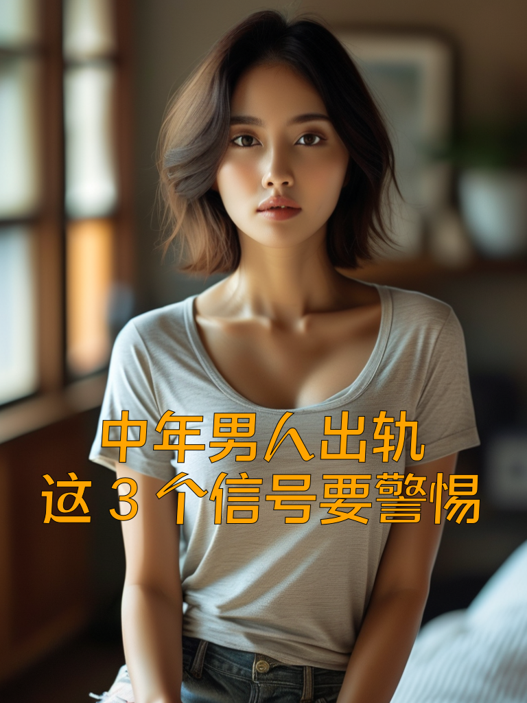 中年男人出轨，这3个信号要警惕