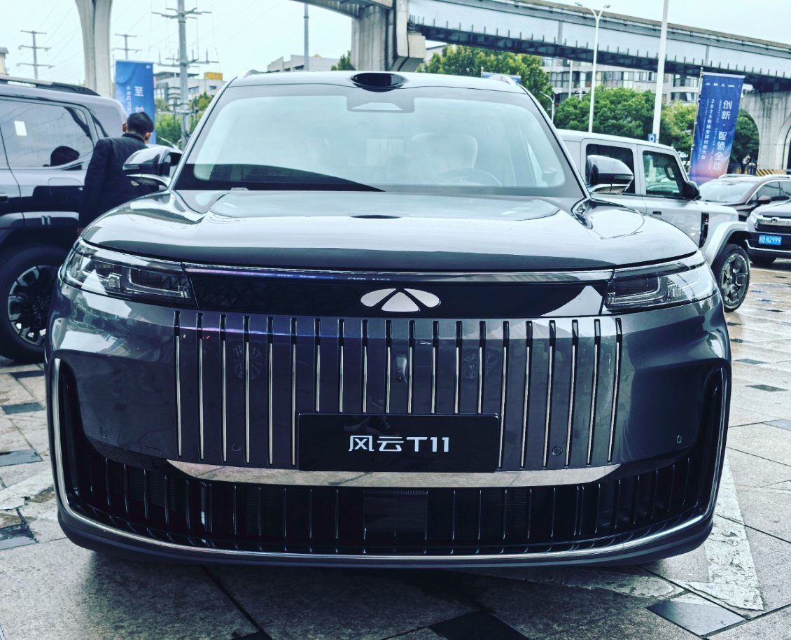 风云T11我要是说:我因为见到实车的前脸被这款车种草了，是不是很草率！​​​