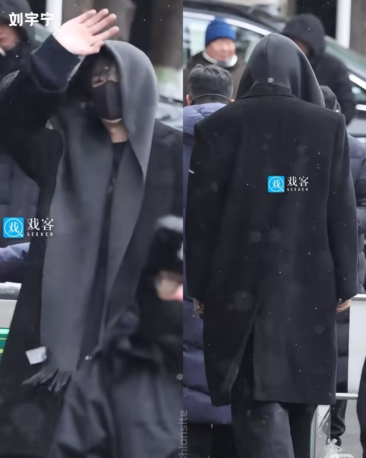 央视春晚首次联排❄️众星亮相穿得好暖！图cr：Logo