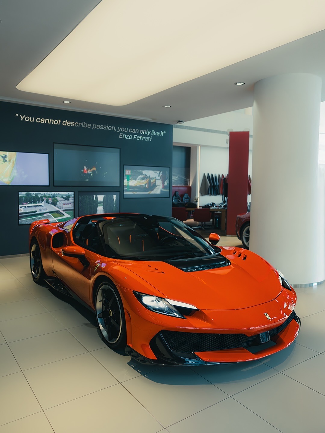 印度Ferrari296SpecialeAperta油漆：RossoDi