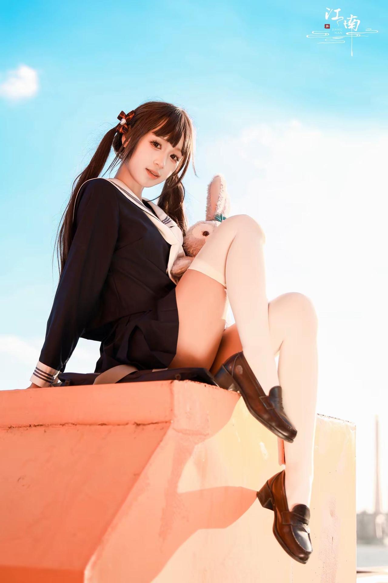 佳能r62加rf135。拍照姿势日系写真jk穿搭少女写真