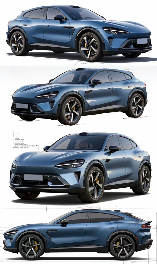 这个图是渲染图还是真实的？感觉比官方发的好看尤其侧面好看，如果是真的就好了