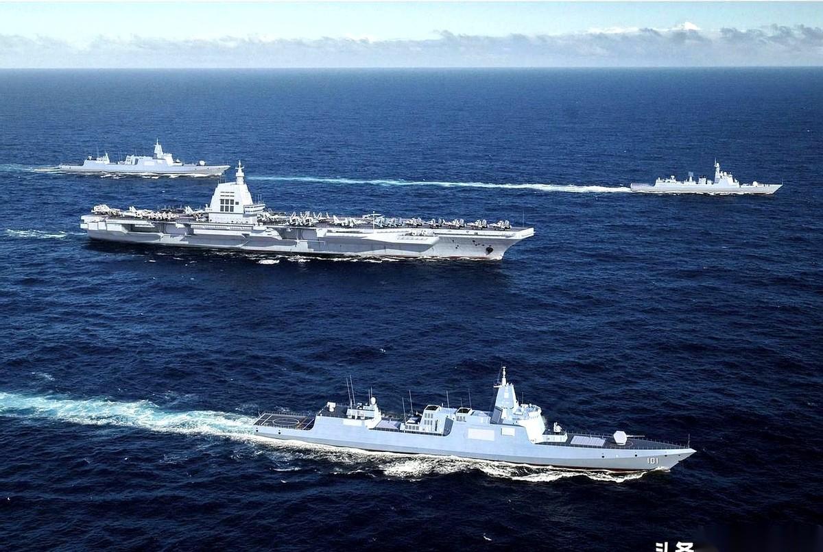 刷到一张图，手都抖了。福建舰甲板上，好家伙，七架飞机！整整齐齐码在那儿，跟阅兵