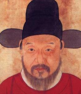 1953年，毛泽东前往参观朱元璋墓，看到朱洪武的画像：长瘦脸、大下巴、厚嘴唇、