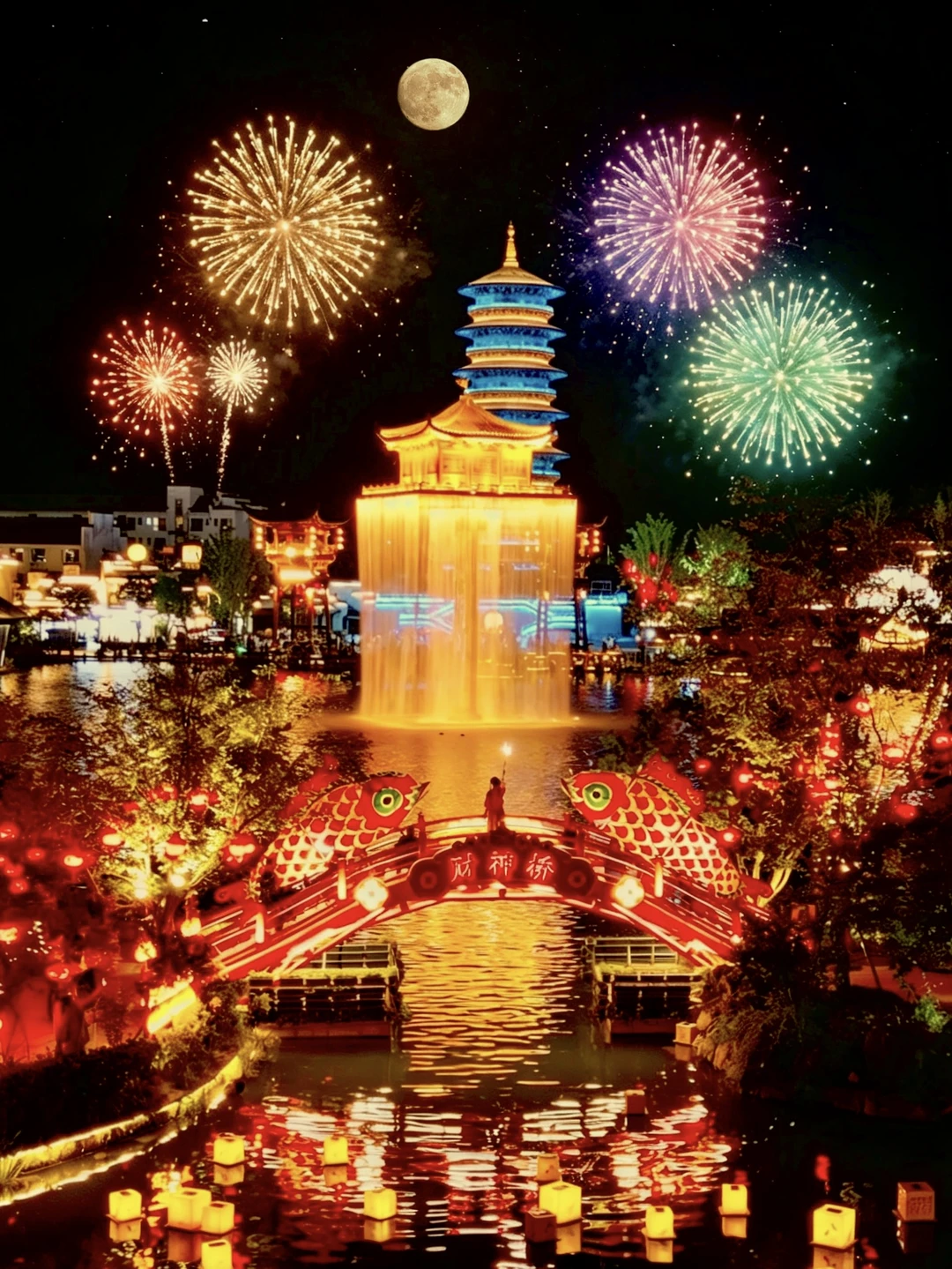 被《国家地理》评为国内最美夜景的古镇有多绝