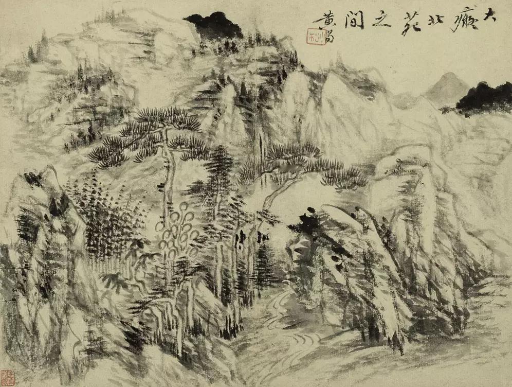 黄易仿古山水册。黄易（1744年11月22日—1802年3月26日），字大易