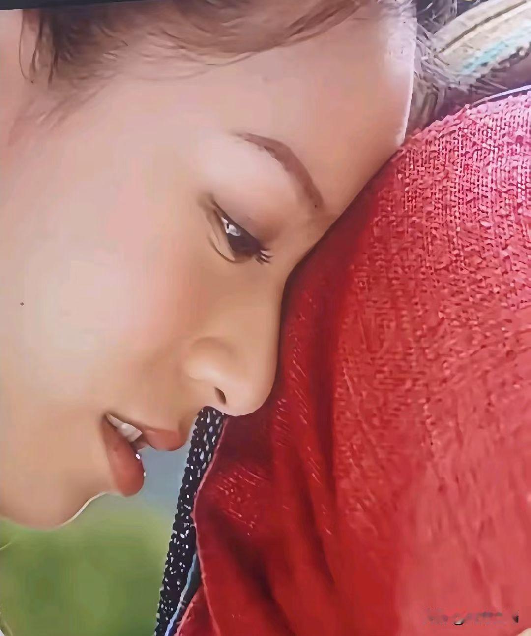 这一刻女演员的演技封神。《寻秦记》戏里面的男女情感，当年多少人的意难平就是这一靠