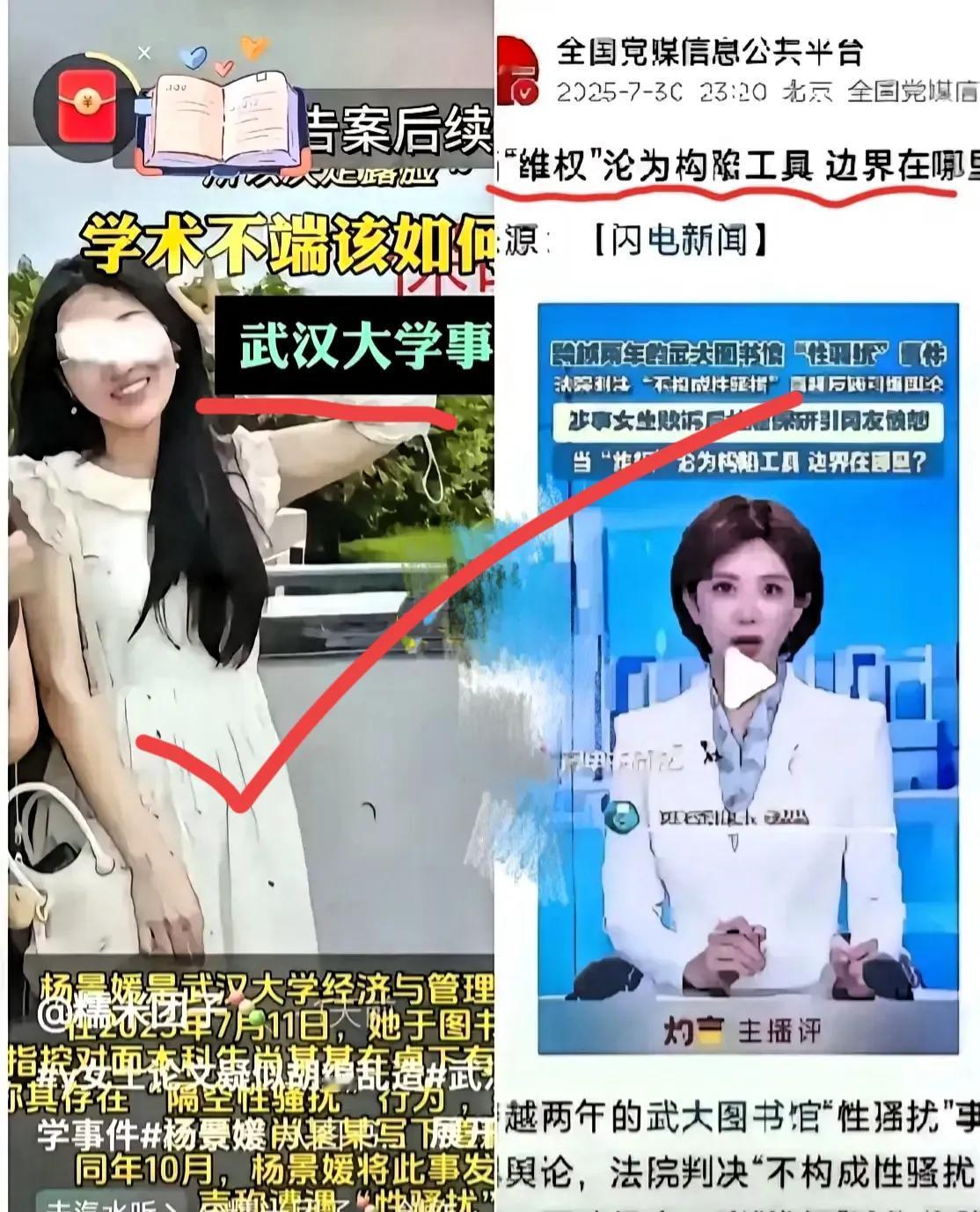 央媒就是央媒，一锤定音！直接点明杨同学所谓的“维权”，其实就是“构陷”