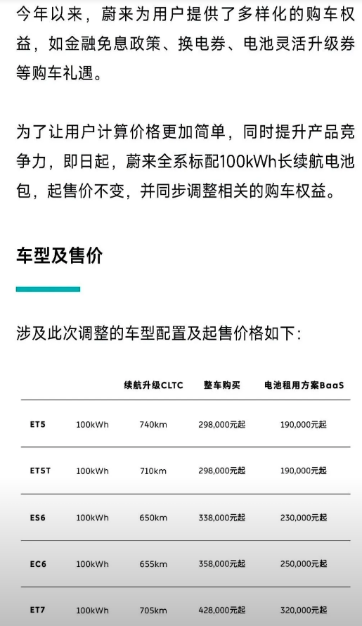 75度电池一夜消失，老车主排队哭2025年，蔚来把75度电池全部下架，新车只