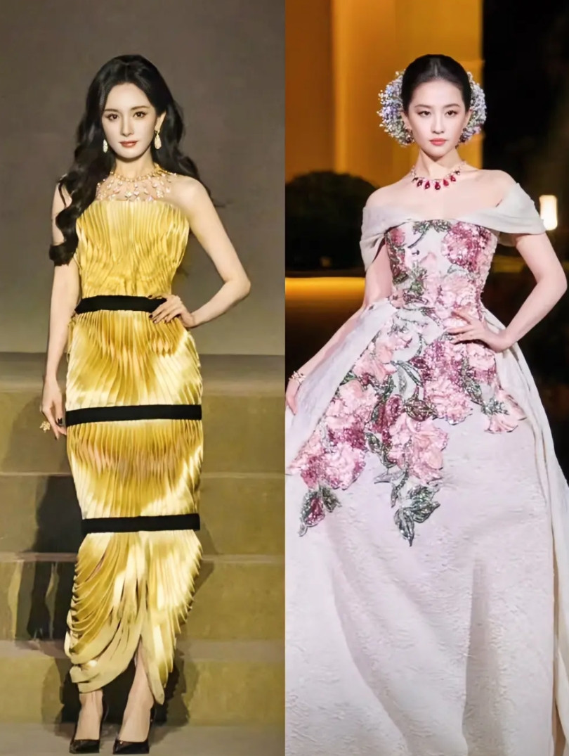 杨幂今晚估计要失眠了，因为她想不明白，自己明明是VOGUE走秀的开场明星，为什么