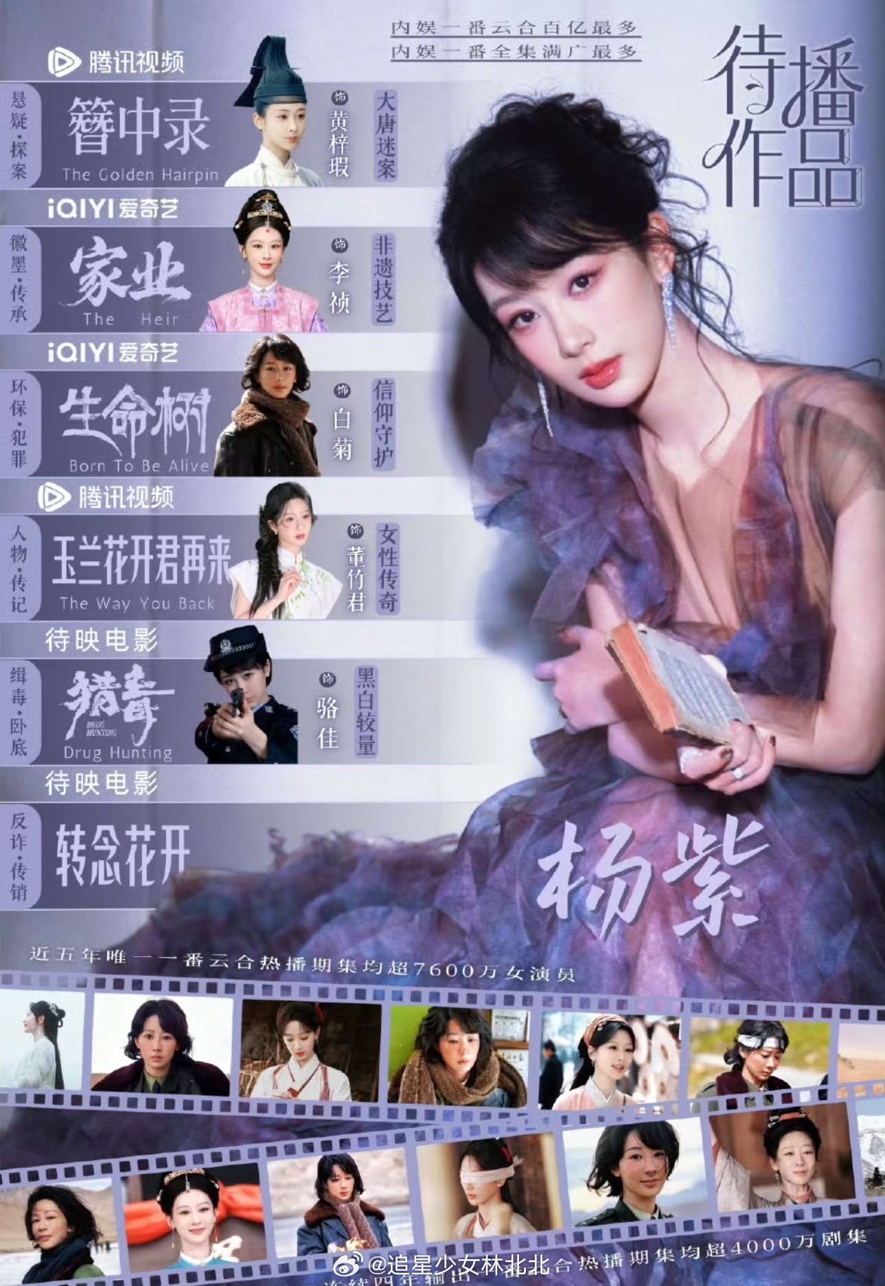 杨紫这事业心…….真的活该人家爆