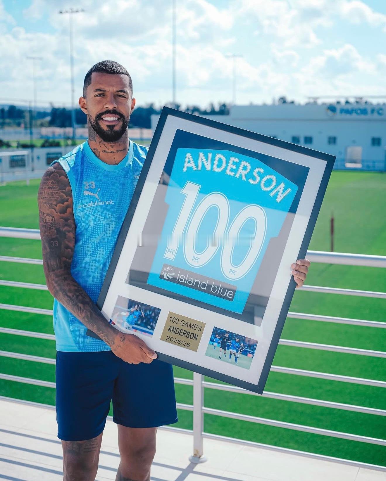 目前在塞浦路斯联赛帕福斯俱乐部效力的前国安外援安德森·席尔瓦，达成了代表俱乐部出