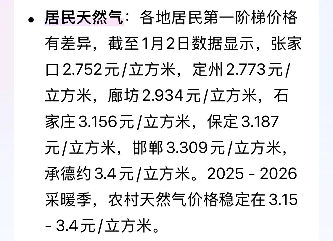 山河四省怎么总有吃不完的亏，头条ai总结的，河北天然气价格比北京还贵？这是哪里搞