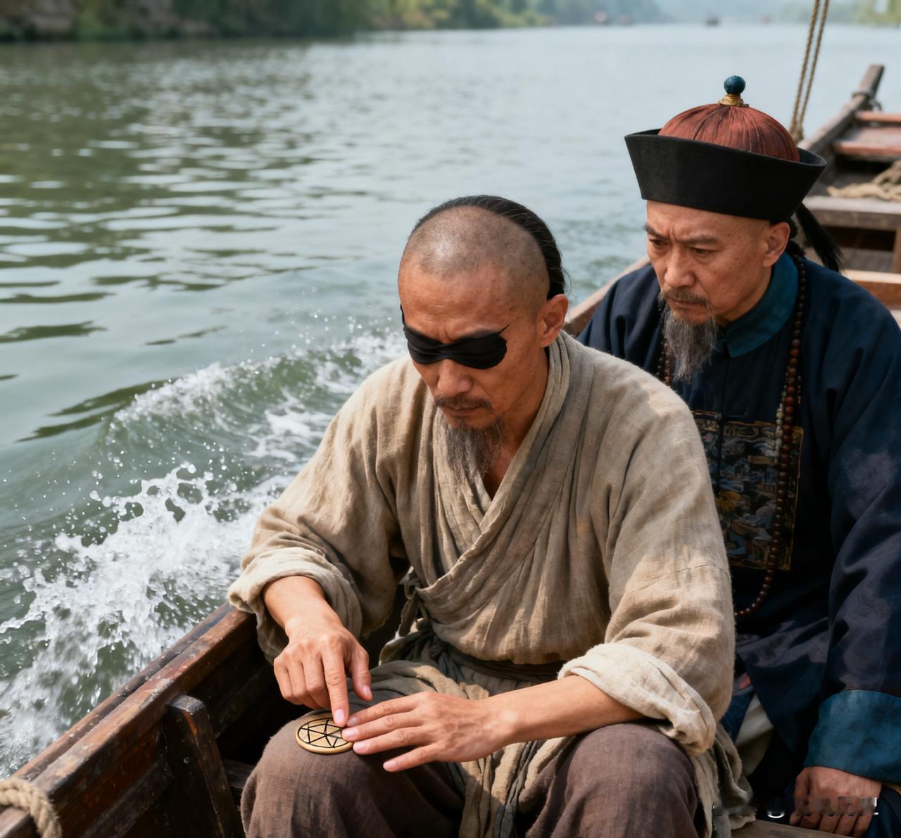 县太爷坐船，船上一个瞎子，县太爷问瞎子；“你算命为生，根据人出生的生辰八字，就能