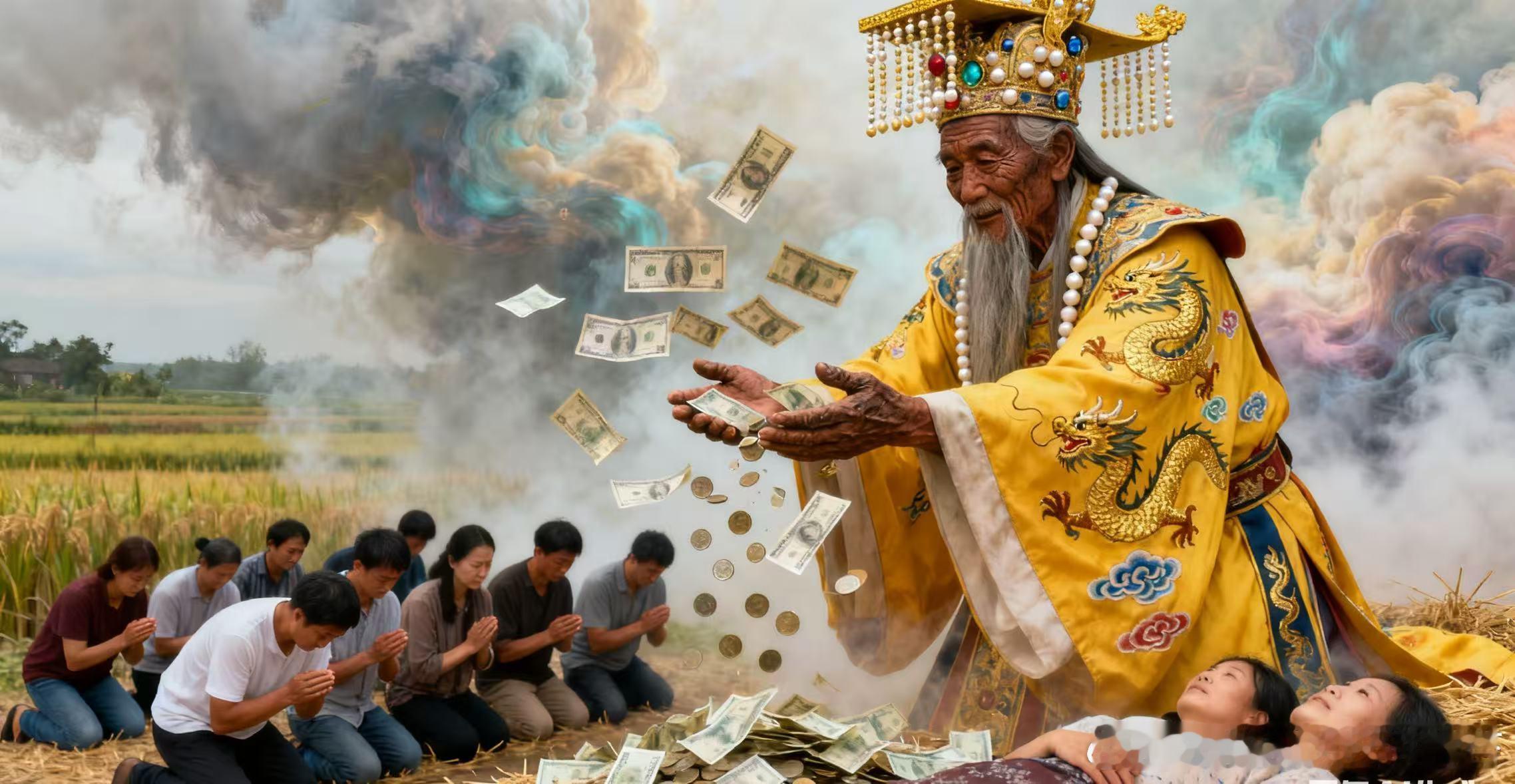 “天道鸿元”头目尚某增自称“玉皇大帝”，奸淫10名妇女、敛财500万。他在短视频