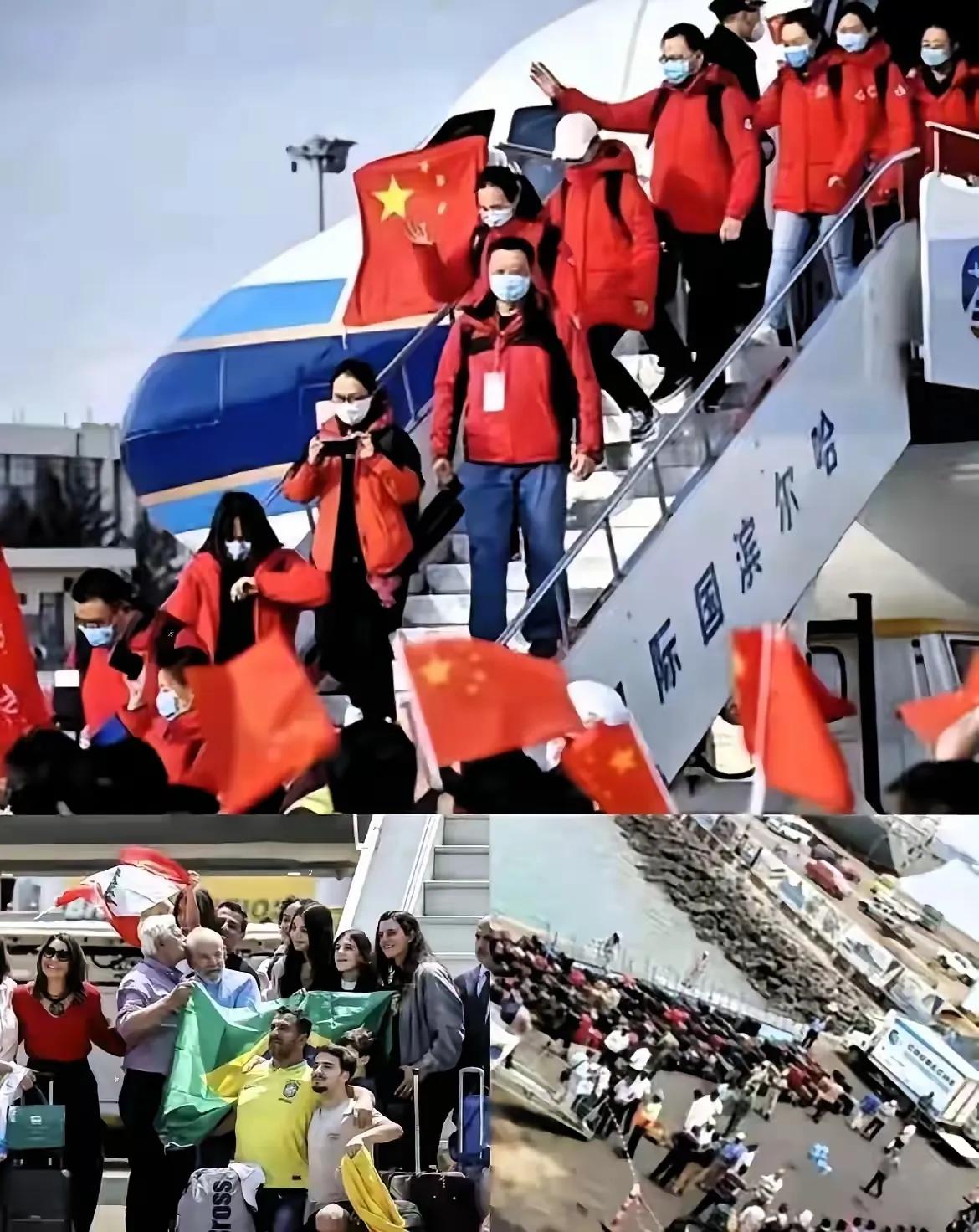 太解气！中东撤侨，祖国直接把底线亮明白了：只认台胞证，只护中国人。平