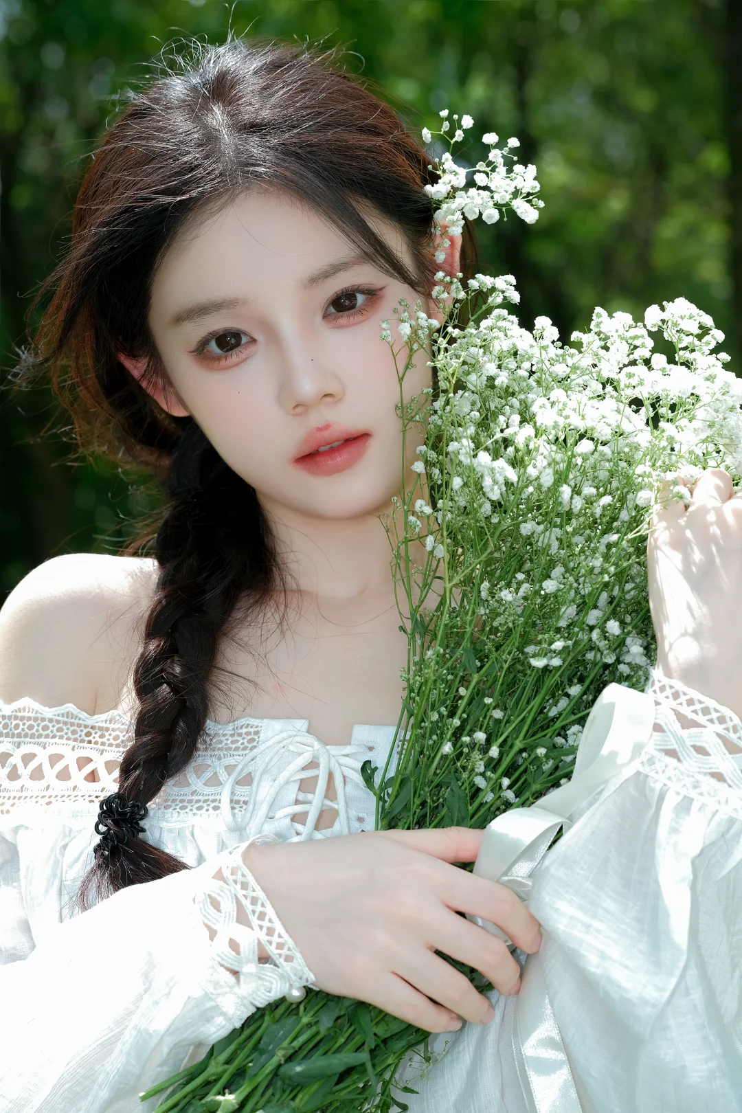 名为夏天的绿色🍃夏日氛围感拍照姿势