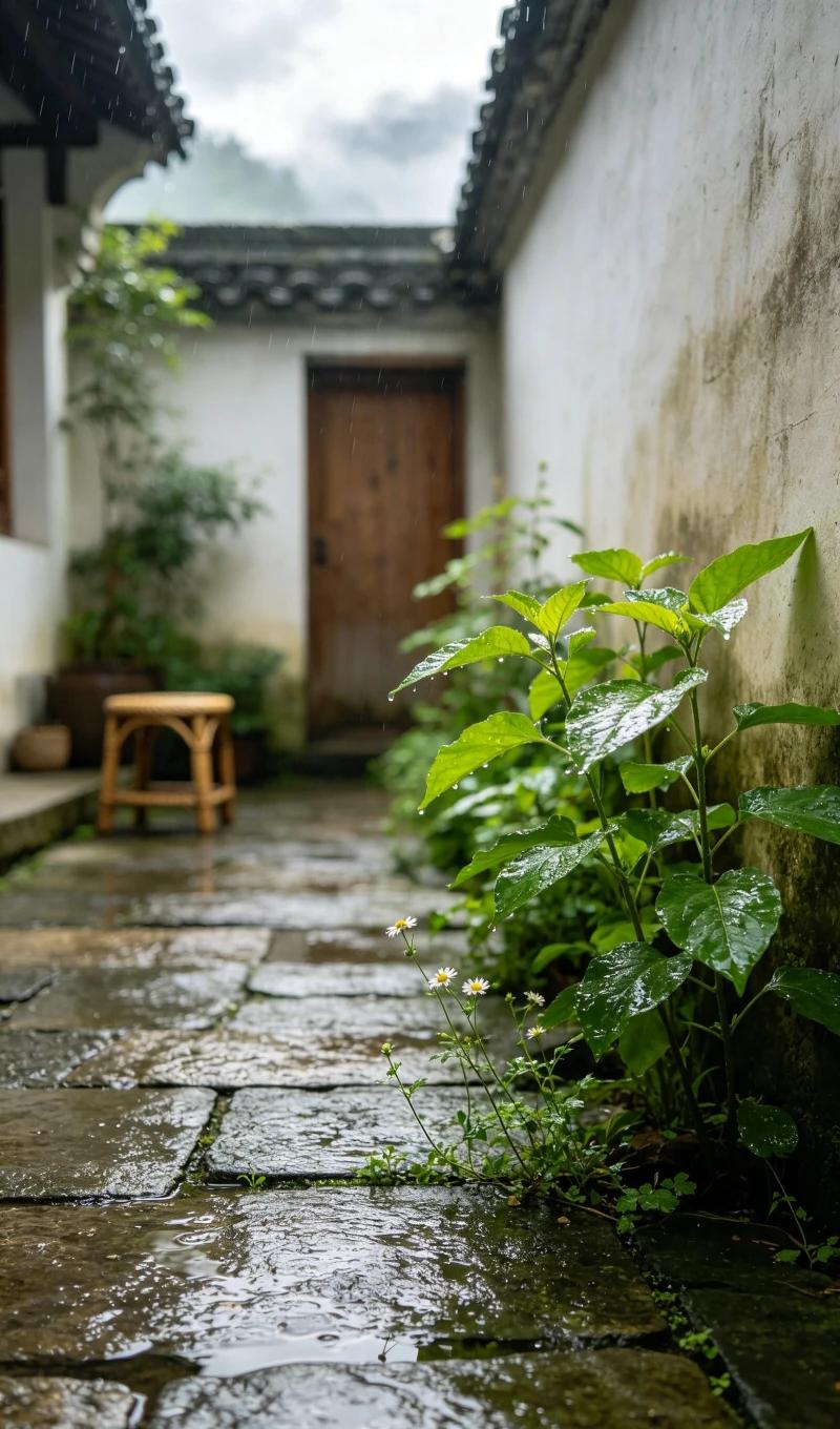 一场夏雨过后，空气清爽，吹着晚风散步，这便是夏日最治愈的时刻。