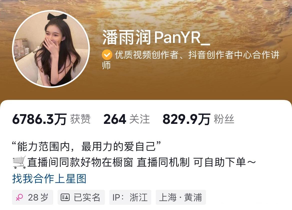 现在网红到底还赚不赚钱？网红潘雨润，晒出了自己2024年的缴税记录，个人共缴税