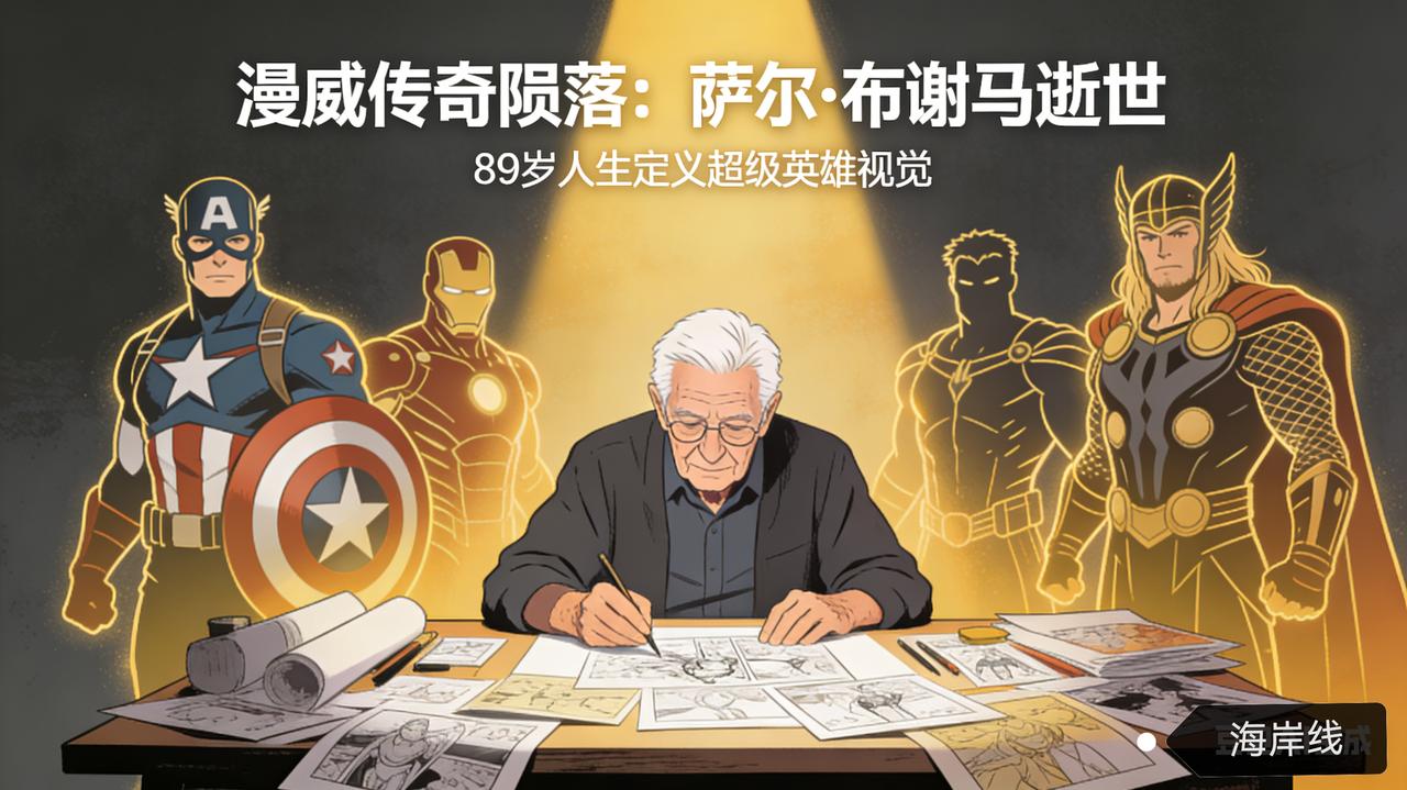 漫威传奇陨落！白银时代画师萨尔·布谢马逝世，89岁人生定义超级英雄视觉萨尔