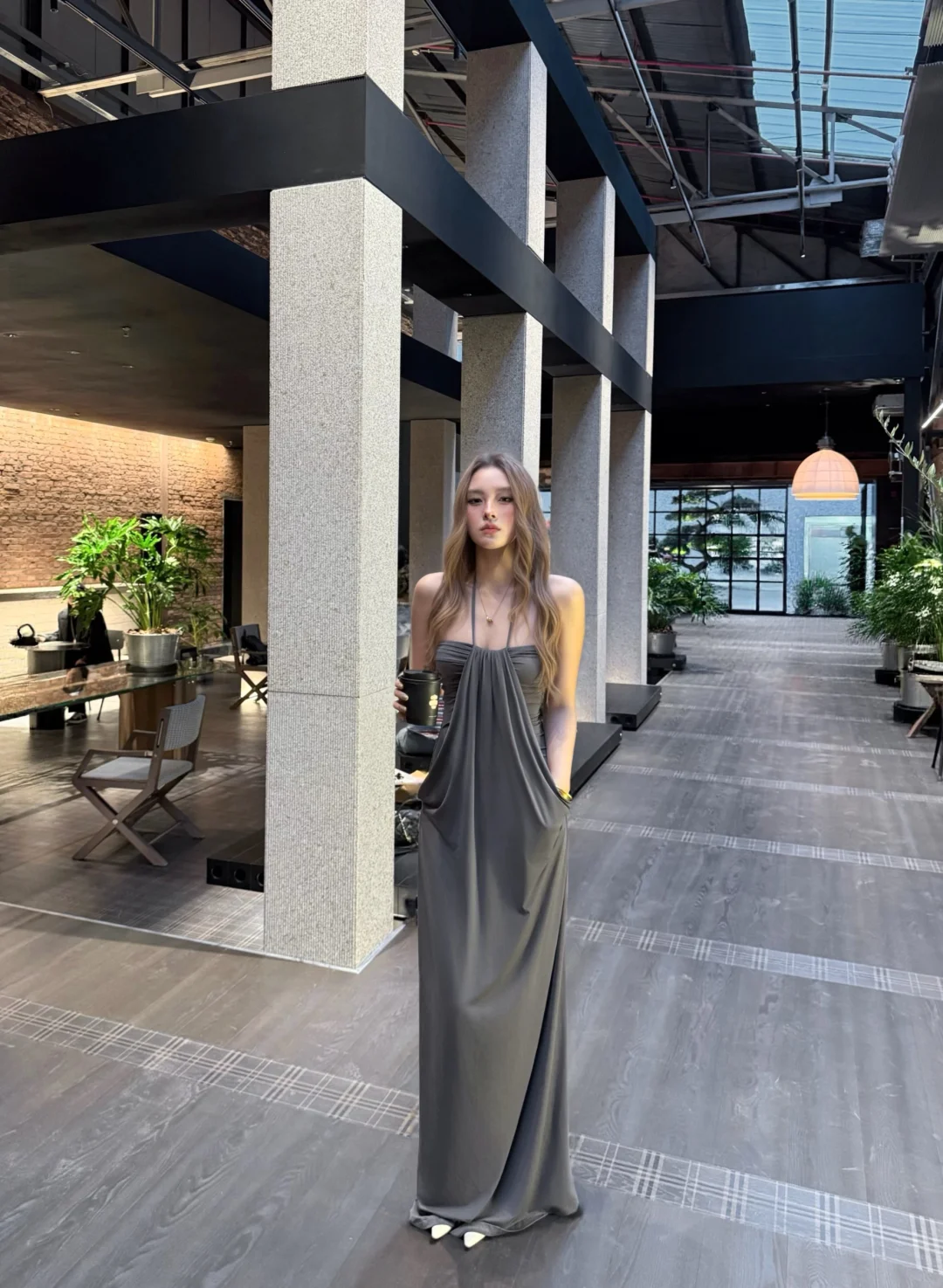 fitcheck｜在咖啡店喝一杯咖啡☕️