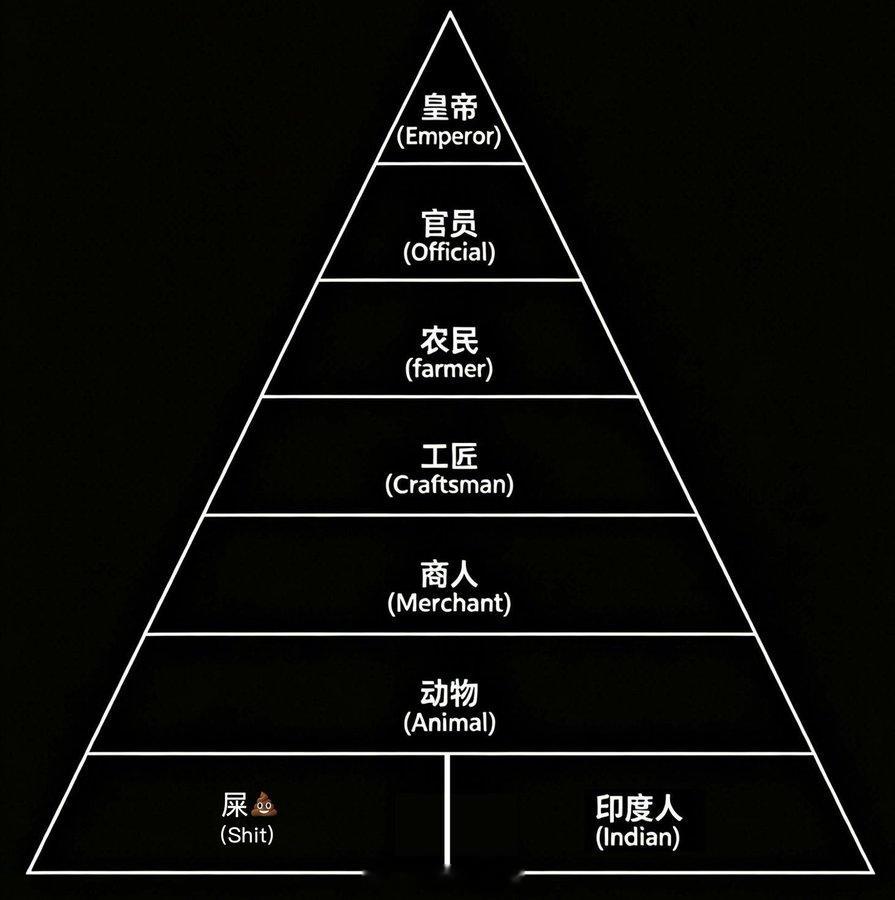 在印度人造谣“士农工商”的评论区捡到这个……海外新鲜事
