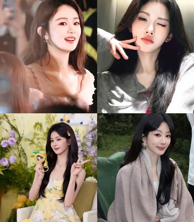 谁懂啊！这四位同框我直接选麻了！内娱四大美女同框！赵丽颖温柔大气，白鹿明媚鲜活，