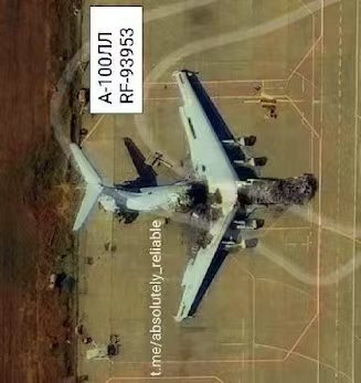 俄罗斯空天军国宝级预警机A100，就这么没了[？？？][？？？][？？？]​