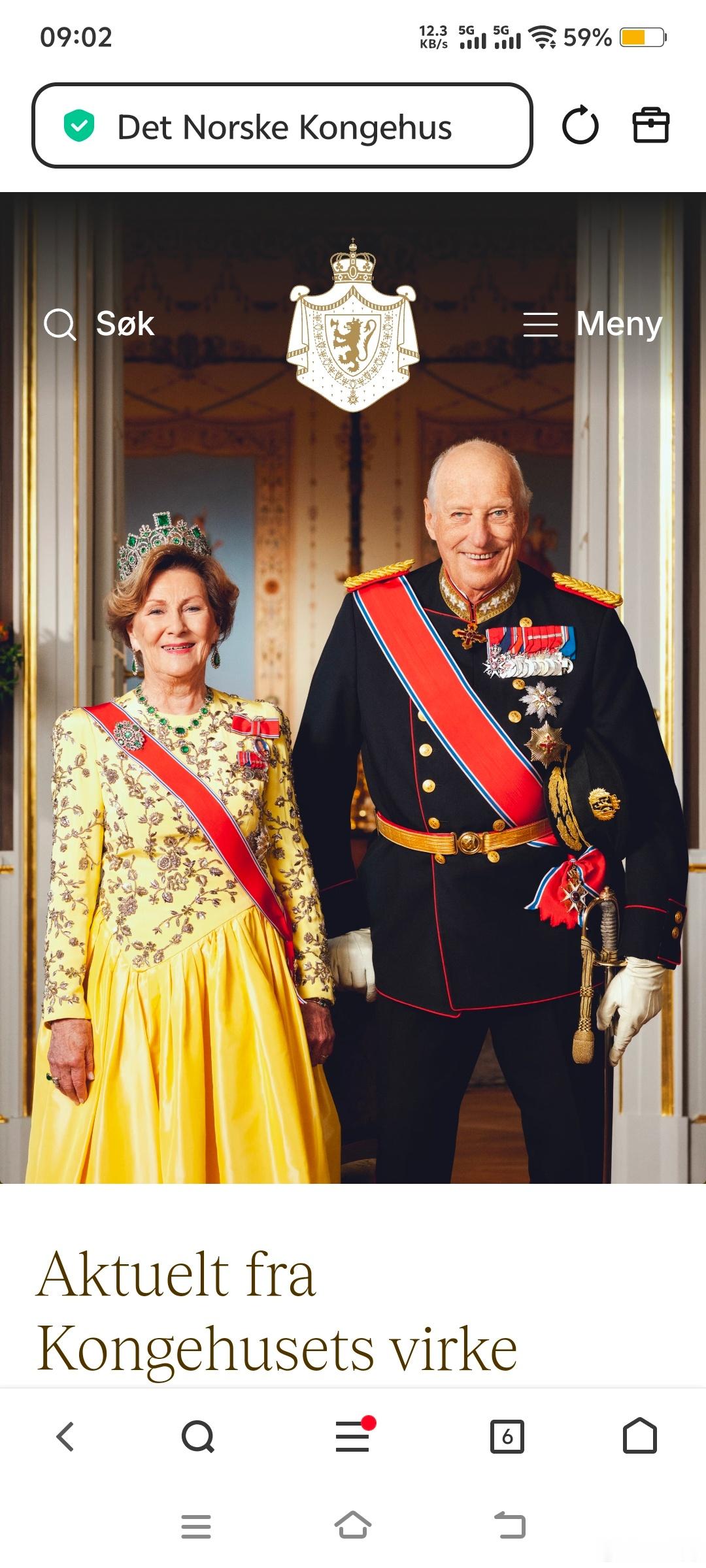 挪威王室🇳🇴12月17日，挪威王室官网全面改版，最大的亮点就是投放了大量高