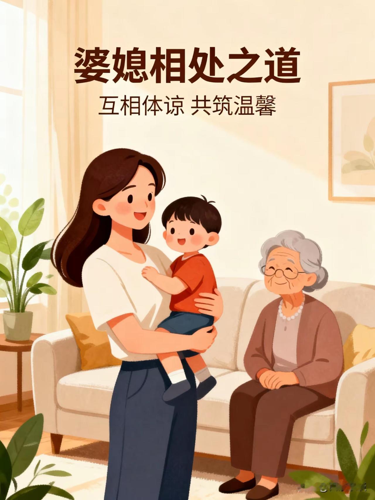 婆媳之间，最难得不是掏心，而是拎清。想晚年过得舒心，聪明的婆婆，要记住以下几点：