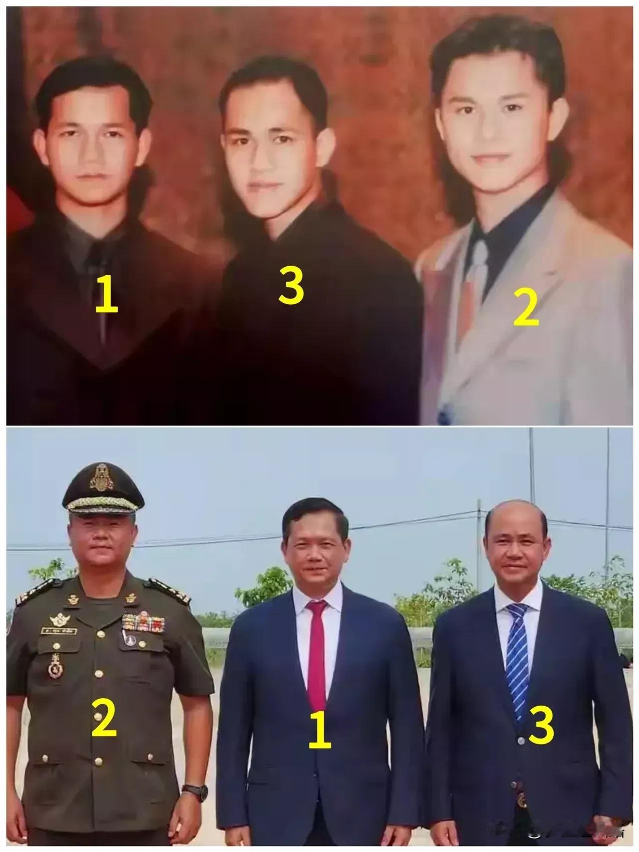 很多人都夸洪森亲王的三个儿子长得帅，可是他们从20岁到现在的40多岁，都没有西哈