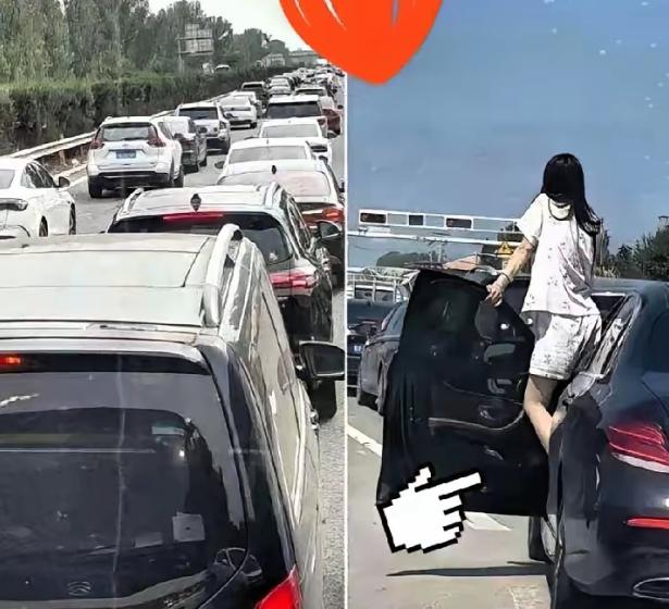 奔驰“睡衣姐”这回是真的出圈了！但让她爆红的既不是那台闪亮的豪车，也不是身上那件